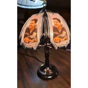 Rare Tony Stewart 3 way touch lamp.  NASCAR   The Home Depot #20.